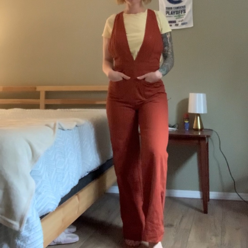 BDG Urban Outfitters retro wide-leg overalls